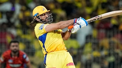 MS Dhoni, 42, played for Chennai Super Kings (CSK) in IPL 2024, (PTI)