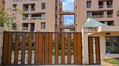 Residential complex where Bangladesh MP Anwarul Azim Amar stayed during his personal visit, at New Town area of North 24 Pargana, on Wednesday. (PTI) Residential complex where Bangladesh MP Anwarul Azim Amar stayed during his personal visit, at New Town area of North 24 Pargana, on Wednesday. (PTI)