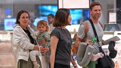 5. After a flight: Four or more hours on a plane can cause fluid and electrolyte imbalances, leading to a small increase in your weight. (AFP) 5. After a flight: Four or more hours on a plane can cause fluid and electrolyte imbalances, leading to a small increase in your weight. (AFP)