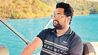 The accused, Krishna Kumar Sharma, 29, was arrested from Taj West End hotel at Bengaluru. The accused, Krishna Kumar Sharma, 29, was arrested from Taj West End hotel at Bengaluru.