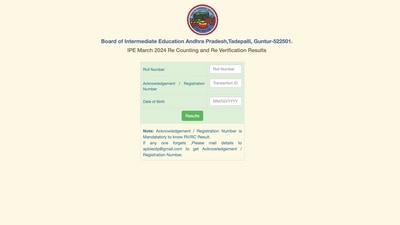 AP Inter re-counting, re-verification results 2024 out on bieap.apcfss.in AP Inter re-counting, re-verification results 2024 out on bieap.apcfss.in
