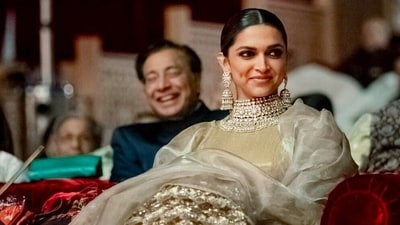 Deepika Padukone, pregnant with her first child, attended the pre-wedding festivities of Reliance Industries Chairman Mukesh Ambani's son Anant Ambani and Industrialist Viren Merchant's daughter Radhika Merchant in Jamnagar in March 2024. (ANI) Deepika Padukone, pregnant with her first child, attended the pre-wedding festivities of Reliance Industries Chairman Mukesh Ambani's son Anant Ambani and Industrialist Viren Merchant's daughter Radhika Merchant in Jamnagar in March 2024. (ANI)