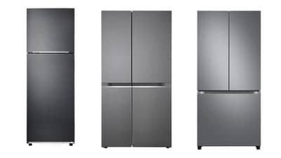Modern refrigerators with innovative features and advanced cooling technologies. Modern refrigerators with innovative features and advanced cooling technologies.