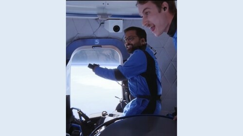 Gopi Thotakura on Blue Origin NS-25 mission. Gopi Thotakura on Blue Origin NS-25 mission.
