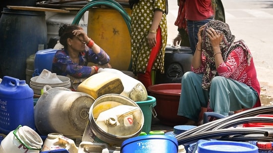 The threshold for a heatwave is met when the maximum temperature of a weather station reaches at least 40 degrees Celsius in the plains, 37 degrees in the coastal areas, and 30 degrees in the hilly regions, and the departure from normal is at least 4.5 notches.(ANI)