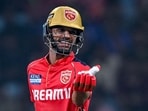 Punjab Kings' captain Shikhar Dhawan gestures during the Indian Premier League (IPL) Twenty20 cricket match Punjab Kings' captain Shikhar Dhawan gestures during the Indian Premier League (IPL) Twenty20 cricket match