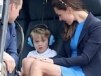 Describing George as a "potential pilot in the making," Prince William mentioned that George would like to visit the base where the Royal Air Force (RAF) member works.