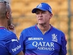 Royal Challengers Bengaluru coach Andy Flower with support staff during a practice session in Indian Premier League (IPL) 2024 Royal Challengers Bengaluru coach Andy Flower with support staff during a practice session in Indian Premier League (IPL) 2024