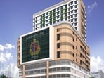 The proposed redeveloped of Topiwala Market will include a market, auditorium and residences The proposed redeveloped of Topiwala Market will include a market, auditorium and residences