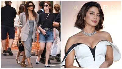 Actor Priyanka Chopra recently wrapped up filming her highly-anticipated Hollywood movie Heads of State. She arrived in Rome, Italy to celebrate Bulgari's 140th anniversary earlier this week and the unveiling of their high jewellery collection Aeterna. Apart from attending two events for the brand as their ambassador, she also turned heads in a casual-yet-chic grey look during an outing. (Pics Getty Images and InstagramJerry x Mimi) Actor Priyanka Chopra recently wrapped up filming her highly-anticipated Hollywood movie Heads of State. She arrived in Rome, Italy to celebrate Bulgari's 140th anniversary earlier this week and the unveiling of their high jewellery collection Aeterna. Apart from attending two events for the brand as their ambassador, she also turned heads in a casual-yet-chic grey look during an outing. (Pics Getty Images and InstagramJerry x Mimi)