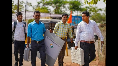 At the grassroots, interactions with polling officials painted a portrait of selfless commitment. (PTI) At the grassroots, interactions with polling officials painted a portrait of selfless commitment. (PTI)