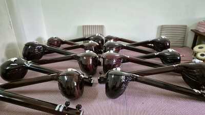 Fifteen tanpuras have been added to the music rooms of Bhatkhande, among 104 other instruments. (HT)