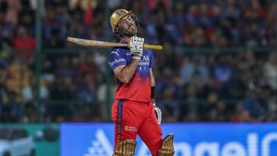 Royal Challengers Bengaluru's Glenn Maxwell reacts after being dismissed during IPL 2024 (AP) Royal Challengers Bengaluru's Glenn Maxwell reacts after being dismissed during IPL 2024 (AP)