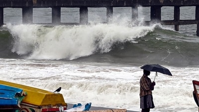Kerala State Disaster Management Authority (KSDMA) has warned the fishermen against venturing into the sea until further warning. (PTI) Kerala State Disaster Management Authority (KSDMA) has warned the fishermen against venturing into the sea until further warning. (PTI)