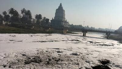The NGT has been receiving multiple applications since January this year about the river pollution in the Indrayani and Pavana rivers. (HT FILE)