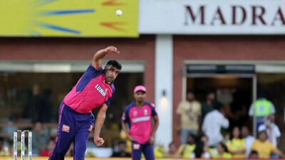 Ravichandran Ashwin in action at the MA Chidambaram Stadium during IPL 2024 (IPL) Ravichandran Ashwin in action at the MA Chidambaram Stadium during IPL 2024 (IPL)
