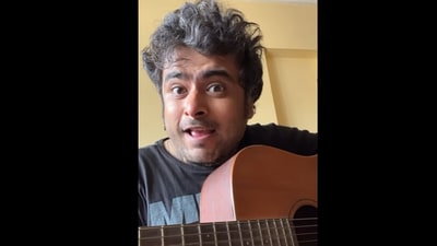 Musician Piyush Kapoor said that it is high time the airlines teach their baggage handlers about the ‘fragile’ sticker. (Instagram/@piyushcapoor) Musician Piyush Kapoor said that it is high time the airlines teach their baggage handlers about the ‘fragile’ sticker. (Instagram/@piyushcapoor)