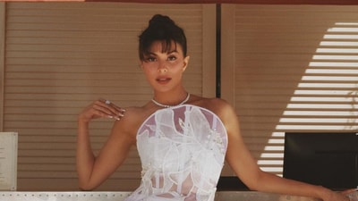 Jacqueline Fernandez is at the Cannes Film Festival. Jacqueline Fernandez is at the Cannes Film Festival.