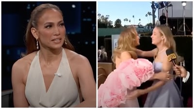 Jennifer Lopez found Brie Larson's reaction to her too sweet.