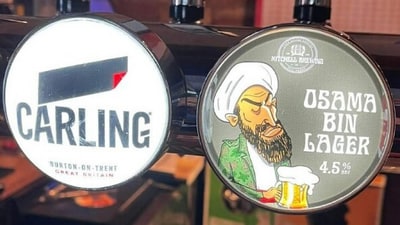 The UK pub went viral for these beers. (Instagram/@mitchellbrewingco) The UK pub went viral for these beers. (Instagram/@mitchellbrewingco)
