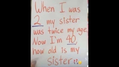 Viral Brain Teaser: How quickly can you solve this age-related puzzle? (X/@Cocomi_jane) Viral Brain Teaser: How quickly can you solve this age-related puzzle? (X/@Cocomi_jane)