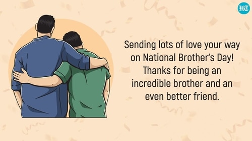 This day reminds us of the joy and relief brothers bring to our lives. (HT photo) This day reminds us of the joy and relief brothers bring to our lives. (HT photo)
