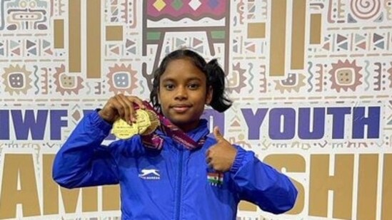 This is the first time that an Indian lifter has smashed a youth world record (X-Odisha Sports)