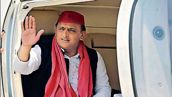 Samajwadi Party chief Akhilesh Yadav. (Deepak Gupta/HT Photo)