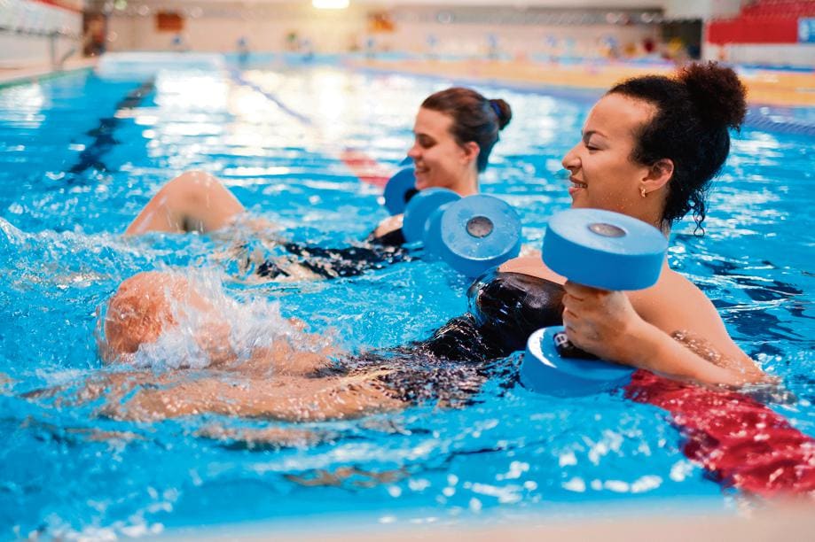 Water burns more calories and has zero impact on joints (Shutterstock)