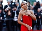 Kelly Rowland arrives for the screening of the film "Marcello Mio" at the 77th edition of the Cannes Film Festival in Cannes, southern France, on May 21, 2024. (Photo by Sameer Al-Doumy / AFP) Kelly Rowland arrives for the screening of the film "Marcello Mio" at the 77th edition of the Cannes Film Festival in Cannes, southern France, on May 21, 2024. (Photo by Sameer Al-Doumy / AFP)