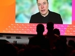 US businessman Elon Musk addresses participants via videoconference during the 8th edition of the Vivatech technology startups and innovation fair, at the Porte de Versailles exhibition centre in Paris, on May 23, 2024. (Photo by MIGUEL MEDINA / AFP) US businessman Elon Musk addresses participants via videoconference during the 8th edition of the Vivatech technology startups and innovation fair, at the Porte de Versailles exhibition centre in Paris, on May 23, 2024. (Photo by MIGUEL MEDINA / AFP)