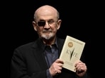 Indian-British novelist Salman Rushdie reacts on stage prior to a lecture from his book 'Knife: Meditations After an Attempted Murder', in Berlin on May 16, 2024. (Photo by Tobias SCHWARZ / AFP) Indian-British novelist Salman Rushdie reacts on stage prior to a lecture from his book 'Knife: Meditations After an Attempted Murder', in Berlin on May 16, 2024. (Photo by Tobias SCHWARZ / AFP)
