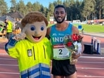 Tejas Shirse broke the national record in Finland.