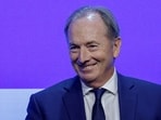 James Gorman, Chairman of Morgan Stanley, looks on during the Global Financial Leaders' Investment Summit, in Hong Kong, China.