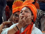 Supporters at Prime Minister Narendra Modi's public meeting in support of BJP candidates for Lok Sabha polls, at Dwarka in New Delhi. Supporters at Prime Minister Narendra Modi's public meeting in support of BJP candidates for Lok Sabha polls, at Dwarka in New Delhi.