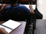 Students of classes 11 and 12 (or junior college) will have to choose two languages – a native and a foreign language. HT Photo by Puneet Chandhok Students of classes 11 and 12 (or junior college) will have to choose two languages – a native and a foreign language. HT Photo by Puneet Chandhok