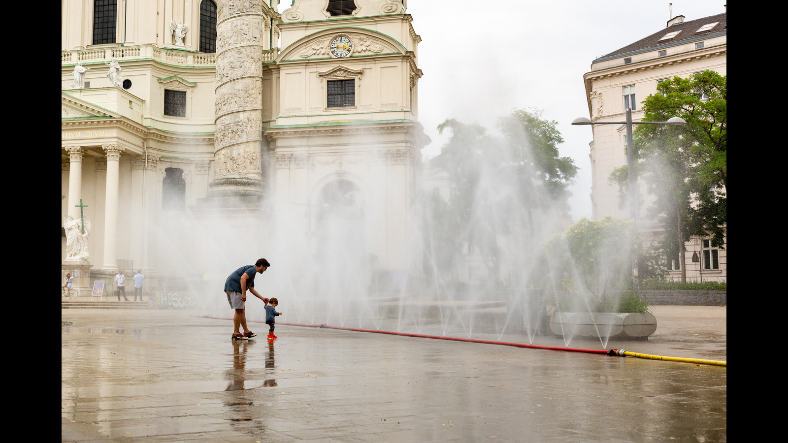Bunkers, fog showers: How countries are keeping their cool