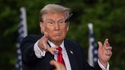 Donald Trump slams FBI for invading Barron’s ‘private quarters’ during 2022 Mar-a-Lago search (AP Photo/Yuki Iwamura) (AP) Donald Trump slams FBI for invading Barron’s ‘private quarters’ during 2022 Mar-a-Lago search (AP Photo/Yuki Iwamura) (AP)