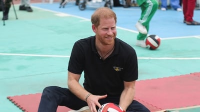 Royal expert calls Prince Harry ‘case of arrested development’ (REUTERS/Akintunde Akinleye) (REUTERS)