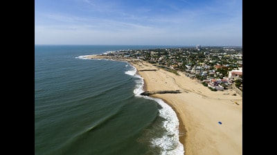 Chennai’s coastline (Shutterstock)
