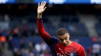 Paris Saint-Germain's French forward Kylian Mbappe (AFP)