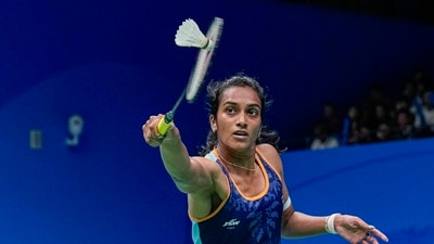 The fifth seeded Sindhu took 55 minutes to move past the world No.6 (PTI) The fifth seeded Sindhu took 55 minutes to move past the world No.6 (PTI)