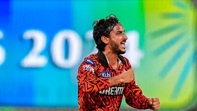 Shahbaz, meanwhile returned figures of 3/23 and won player of the match. Shahbaz was brought on as a batting impact sub and scored 18 in as many balls during a crucial late stand with Klaasen.&nbsp; (PTI)