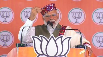 Prime Minister Narendra Modi is addressing two election rallies in Himachal Pradesh and two in Punjab today, ahead of the sixth and seventh phases of the Lok Sabha elections on May 25 and June 1. (PTI) Prime Minister Narendra Modi is addressing two election rallies in Himachal Pradesh and two in Punjab today, ahead of the sixth and seventh phases of the Lok Sabha elections on May 25 and June 1. (PTI)