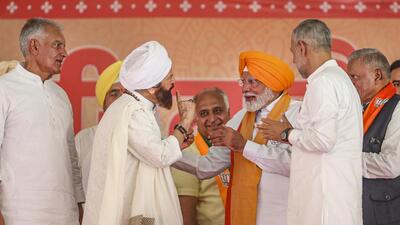 Prime Minister Narendra Modi in Punjab. (PTI) Prime Minister Narendra Modi in Punjab. (PTI)