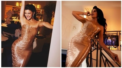 Jacqueline Fernandez has shared a bunch of photos and videos from her red carpet outing at the premiere of The Substance. She wrote in the caption of one of her latest Instagram posts that she was 'nervous' walking the carpet. Jacqueline Fernandez has shared a bunch of photos and videos from her red carpet outing at the premiere of The Substance. She wrote in the caption of one of her latest Instagram posts that she was 'nervous' walking the carpet.