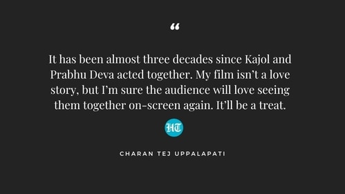 Charan on Kajol and Prabhu Deva's reunion after 27 years. Charan on Kajol and Prabhu Deva's reunion after 27 years.