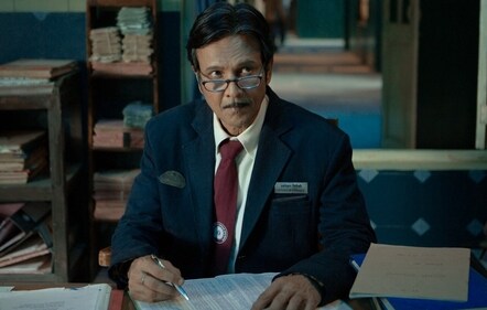 Kay Kay Menon in a still from The Railway Men Kay Kay Menon in a still from The Railway Men