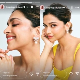 Deepika flaunted a flowy yellow dress. Deepika flaunted a flowy yellow dress.