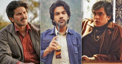 Dulquer Salmaan, Rajkummar Rao and Adarsh Gourav in Guns & Gulaabs Dulquer Salmaan, Rajkummar Rao and Adarsh Gourav in Guns & Gulaabs